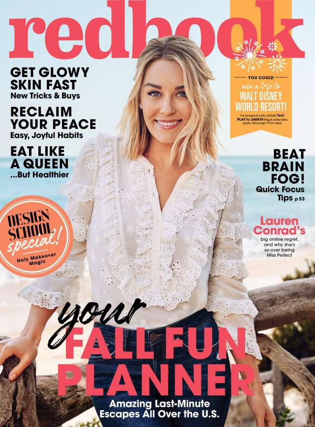 Lauren Conrad for Redbook Magazine